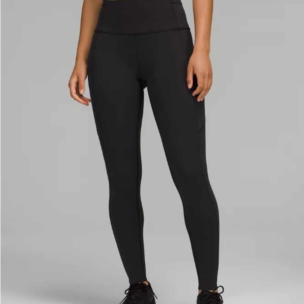 NWOT Fast and Free Brushed Fabric High-Rise Tight 28"